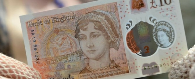 new ten pound note in united kingdom